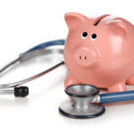 Piggy Bank with Stethoscope - Medicare Advantage Costs