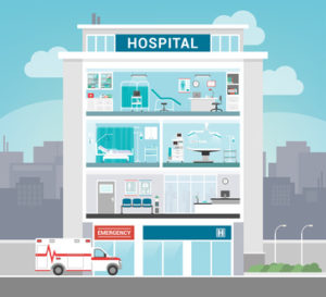 Hospital building - Medicare Part A